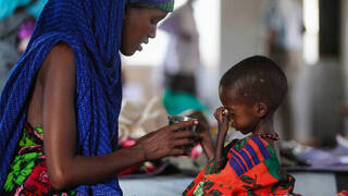En África no hay comida ni agua para una cena de Navidad: 281 millones de personas padecen hambre y sed